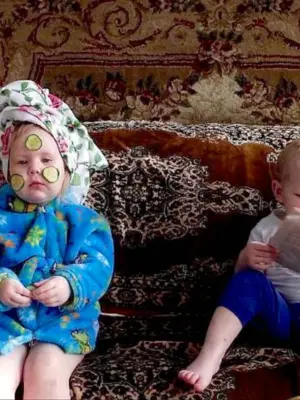 Прикольные фото детей с надписями