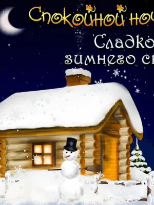 Спокойной ночи зима