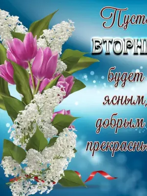 С добрым утром вторника