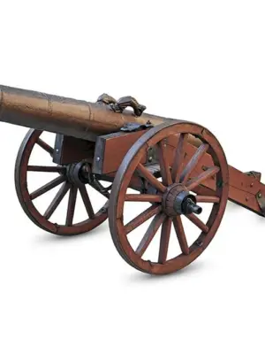 Старинная пушка