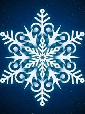 Новогодняя Снежинка