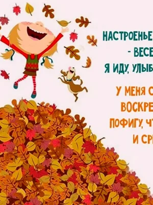 Шутки про осень